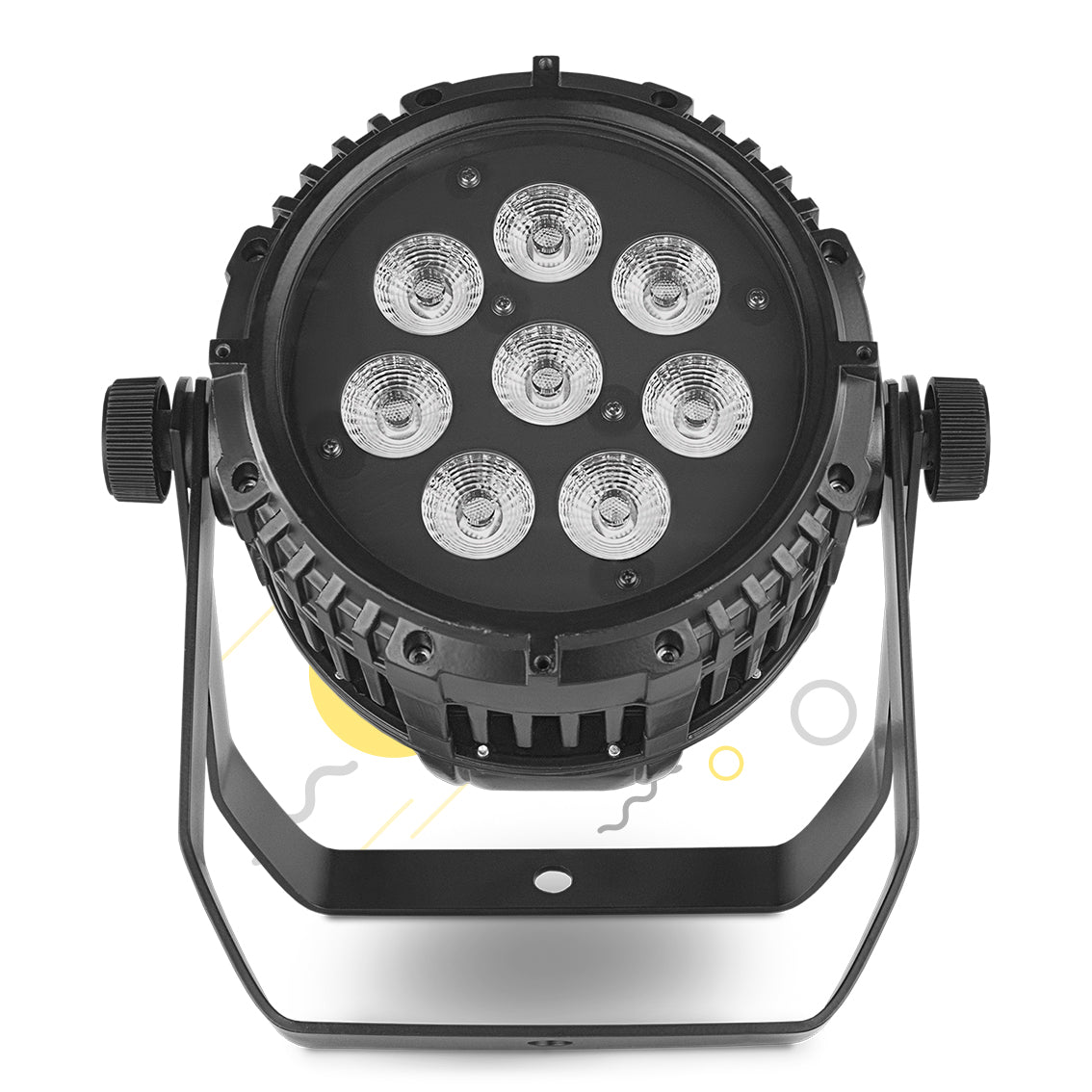 Par Led 8x15W RGBWA Exterior (4 pzas)