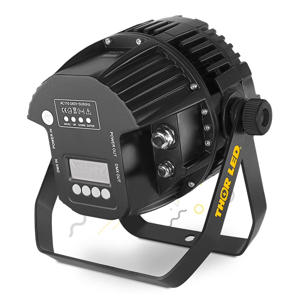 Par Led 8x15W RGBWA Exterior (4 pzas)