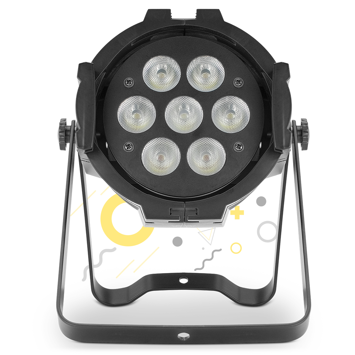 Par Led 7x10 RGBW (4 pzas)