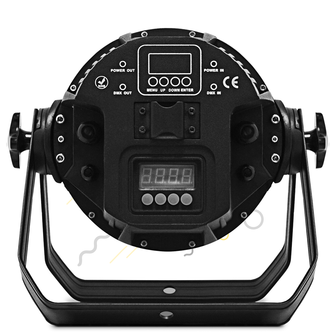 Par Led 18x15W RGBWA Exterior (4 pzas)