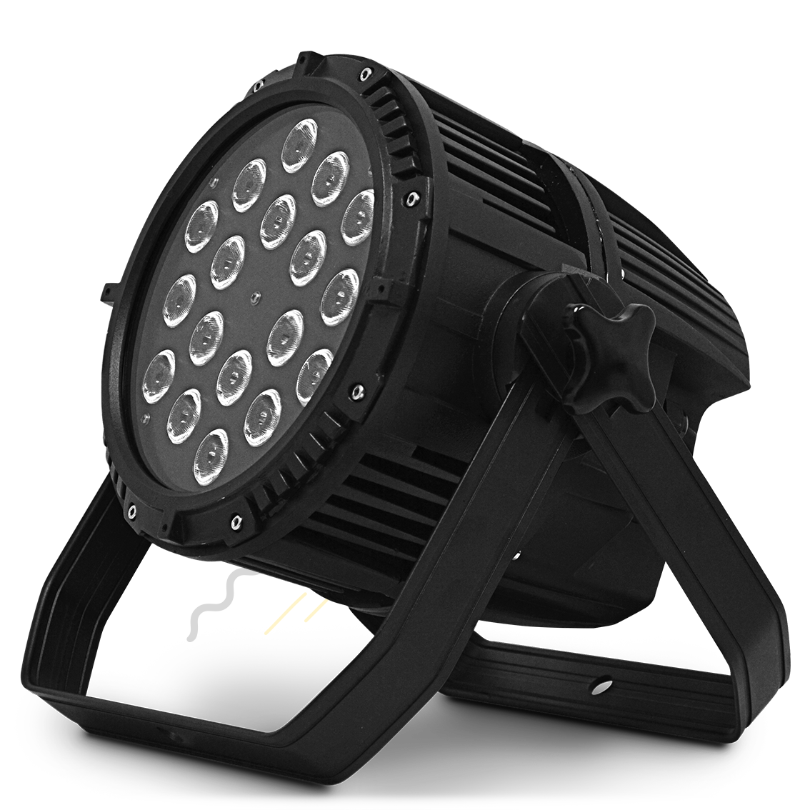 Par Led 18x15W RGBWA Exterior (4 pzas)