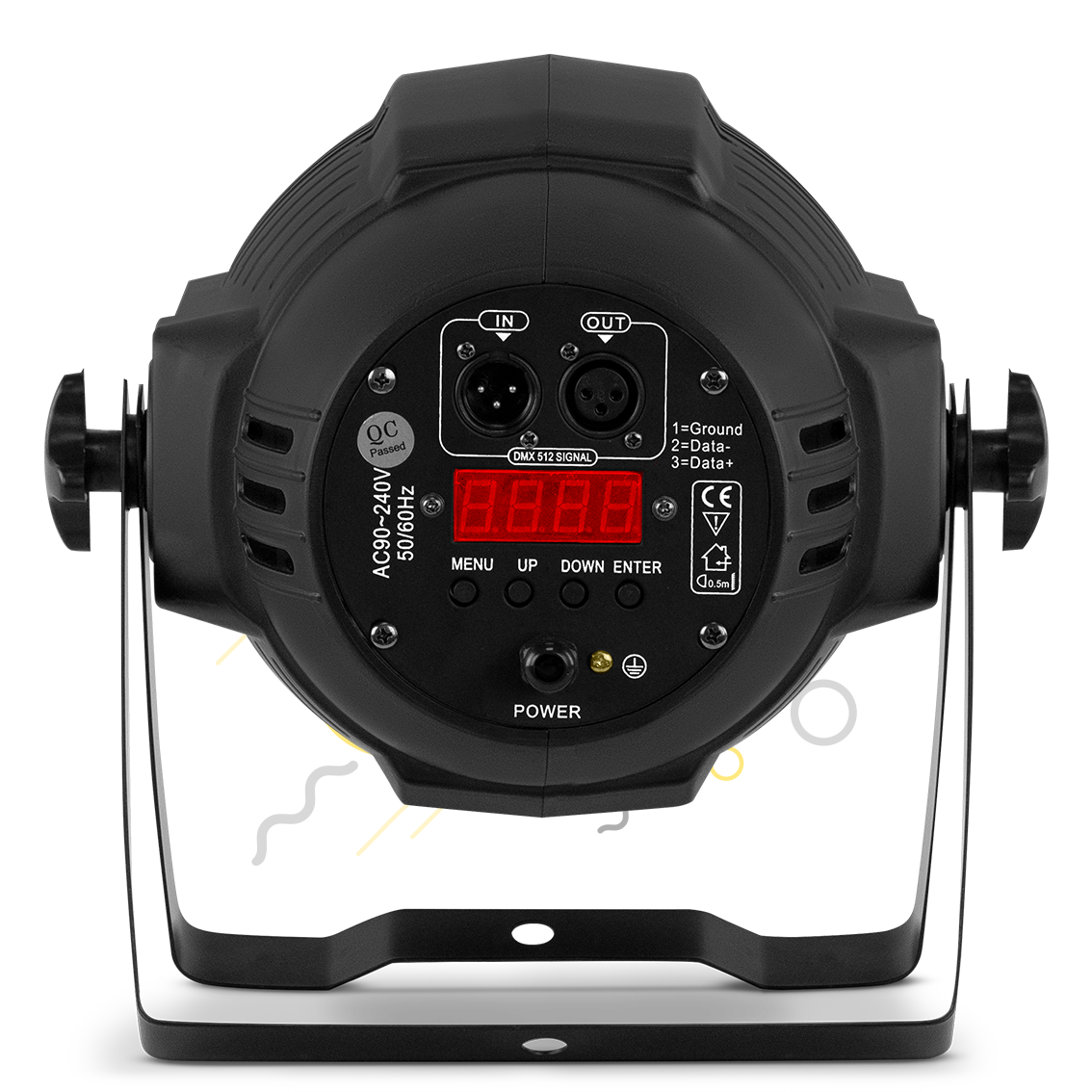 Par Led 18x15W RGBWA Interior (6 pzas)