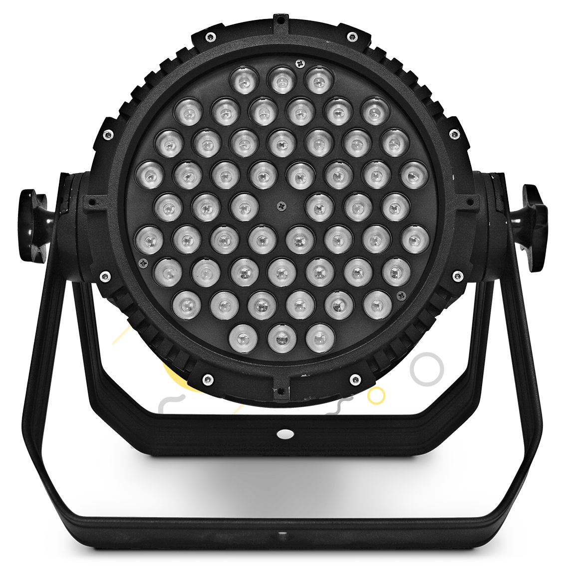 Par Led 54x3W RGBA Exterior (4 pzas)