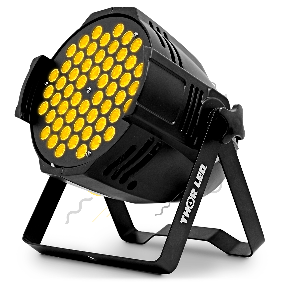 Par Led 54x3W RGBA Interior (6 pzas)